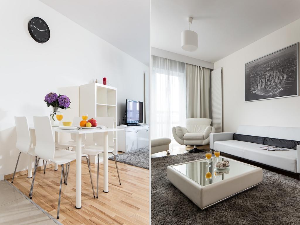 Chopin Apartments - Platinum Towers Varsó Kültér fotó