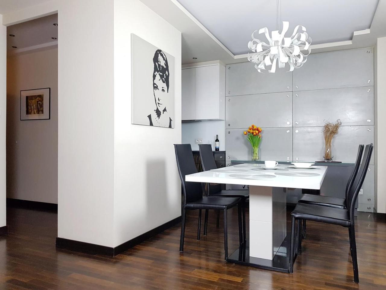 Chopin Apartments - Platinum Towers Varsó Kültér fotó